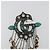 GUCCI GG Marmont Turquoise Brooch metal Silver - vista 3