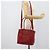 Miu Miu Tote Bag Leather 2way Red Gold Tone - vista 25