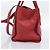 Miu Miu Tote Bag Leather 2way Red Gold Tone - vista 4