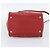 Miu Miu Tote Bag Leather 2way Red Gold Tone - vista 5
