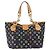 LOUIS VUITTON Monogram Multicolor Annie GM Tote Bag Black M40304 LV - vista 2
