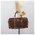 Céline CELINE Macadam Boston Bag PVC Leather Brown Gold Tone - vista 24