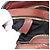 Chloé Chloe Etel Shoulder Bag Leather 2way Brown Gold - vista 12