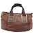 Chloé Chloe Etel Shoulder Bag Leather 2way Brown Gold - vista 2