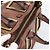 Chloé Chloe Etel Shoulder Bag Leather 2way Brown Gold - vista 6