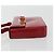 PRADA Hand Bag Leather Red Gold - vista 4