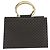 Céline CELINE Macadam Canvas Hand Bag PVC Leather Black Gold - vista 2