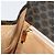 Céline CELINE Macadam Canvas Hand Bag PVC Leather Black Gold - vista 20
