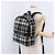 SAINT LAURENT Backpack Wool Black Silver - vista 33