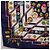 Hermès HERMES Carre 90 Scarf Pwlile Mcuin Silk Navy - vista 8