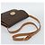 Céline CELINE Macadam Shoulder Bag PVC Leather Brown Gold Tone - vista 7