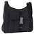 GUCCI GG Canvas Shoulder Bag Black Silver 131211