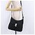 GUCCI GG Canvas Shoulder Bag Black Silver 131211 - vista 23