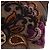 ETRO Paisley Patchwork Shoulder Bag PVC Leather Brown Bordeaux - vista 19
