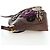 ETRO Paisley Patchwork Shoulder Bag PVC Leather Brown Bordeaux - vista 3