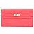 Hermès Hermes Kelly Wallet - Long Chevre Mysore Card Holder Rosa