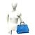 Hermès Borsa HERMES Garden Party TPM Buffle Blue Jean - vista 2