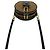 Borsa a spalla Louis Vuitton Mini Boite Chapeau Monogram Reverse in pelle Marrone - vista 4
