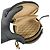 Borsa a spalla Louis Vuitton Mini Boite Chapeau Monogram Reverse in pelle Marrone - vista 9