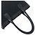 Gucci GG Logo Pattern Canvas Leder Tote Bag Schwarz - Ansicht 4