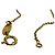 Collana a catena Chanel Vintage Coco Mark D'oro - vista 5