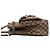 Louis Vuitton Uzès Shopper aus Damier-Leder Braun - Ansicht 5