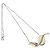 Tiffany & Co Tiffany Halskette mit Vintage-Blattmotiv Silber Golden
