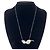 Tiffany & Co Tiffany Halskette mit Vintage-Blattmotiv Silber Golden - Ansicht 2