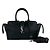 Borsa a mano in pelle Saint Laurent Baby Downtown Cabas Nero