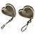 Tiffany & Co Orecchini Tiffany Vintage Heart Twist Argento D'oro - vista 6