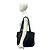 Timeless Chanel Vintage Matelassé Coco Mark Tragetasche aus Lammleder Schwarz - Ansicht 2