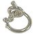 Hermès HERMES Croisette Ringband Silber - Ansicht 6