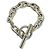 Hermès Bracciale con Charms Hermes Chaine d'Ancre TGM Argento