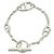 Hermès Pulsera de amuletos Farandole LG Hermes Plata