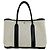 Hermès Borsa Tote Hermes Garden Party PM Marrone Nero - vista 3