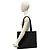 Loewe Buckle Horizontal Tragetasche aus Canvas mit Anagram-Muster und Leder Braun Schwarz - Ansicht 2