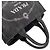 Prada Canapa Handtasche aus Baumwolldenim mit Dreiecks-Logo-Hardware Schwarz - Ansicht 4