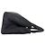 Prada Canapa Handtasche aus Baumwolldenim mit Dreiecks-Logo-Hardware Schwarz - Ansicht 6