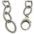 Tiffany & Co Bracciale Tiffany Vintage a maglie ovali intrecciate in Argento 925 - vista 4
