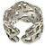 Hermès Hermes Enchainée GM Silberbandring - Ansicht 6