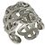 Ring Hermès Anello Hermes Enchainée GM Argento