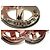 Ring Hermès Anello Hermes Enchainée GM Argento - vista 3