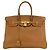 Hermès Sac à main HERMES Birkin 35 en cuir Courchevel Marron
