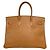 Hermès Sac à main HERMES Birkin 35 en cuir Courchevel Marron - vue 3