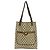 Saco Tote em couro GUCCI Vintage GG Logo Sherry Line Marrom Vermelho Verde