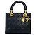Borsa Christian Dior Lady Cannage in pelle trapuntata Nero