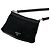 Bolsa de ombro PRADA em nylon Tessuto e couro com logo triangular Preto - vista 3