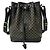 Céline CELINE Vintage Macadam Blazon Pattern Schultertasche Braun Schwarz