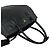 Tote Bolso de mano de piel Prada con logo triángulo Negro - vista 4