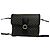 Triomphe Céline Celine Macadam Blazon Pattern Schultertasche aus Leder Braun Schwarz
